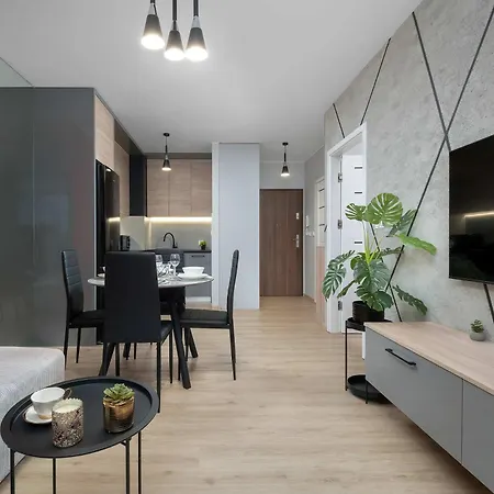 Apartament Bright Apartment With Parking Lodz Wroblewskiego 21K By Heyrent Łódź